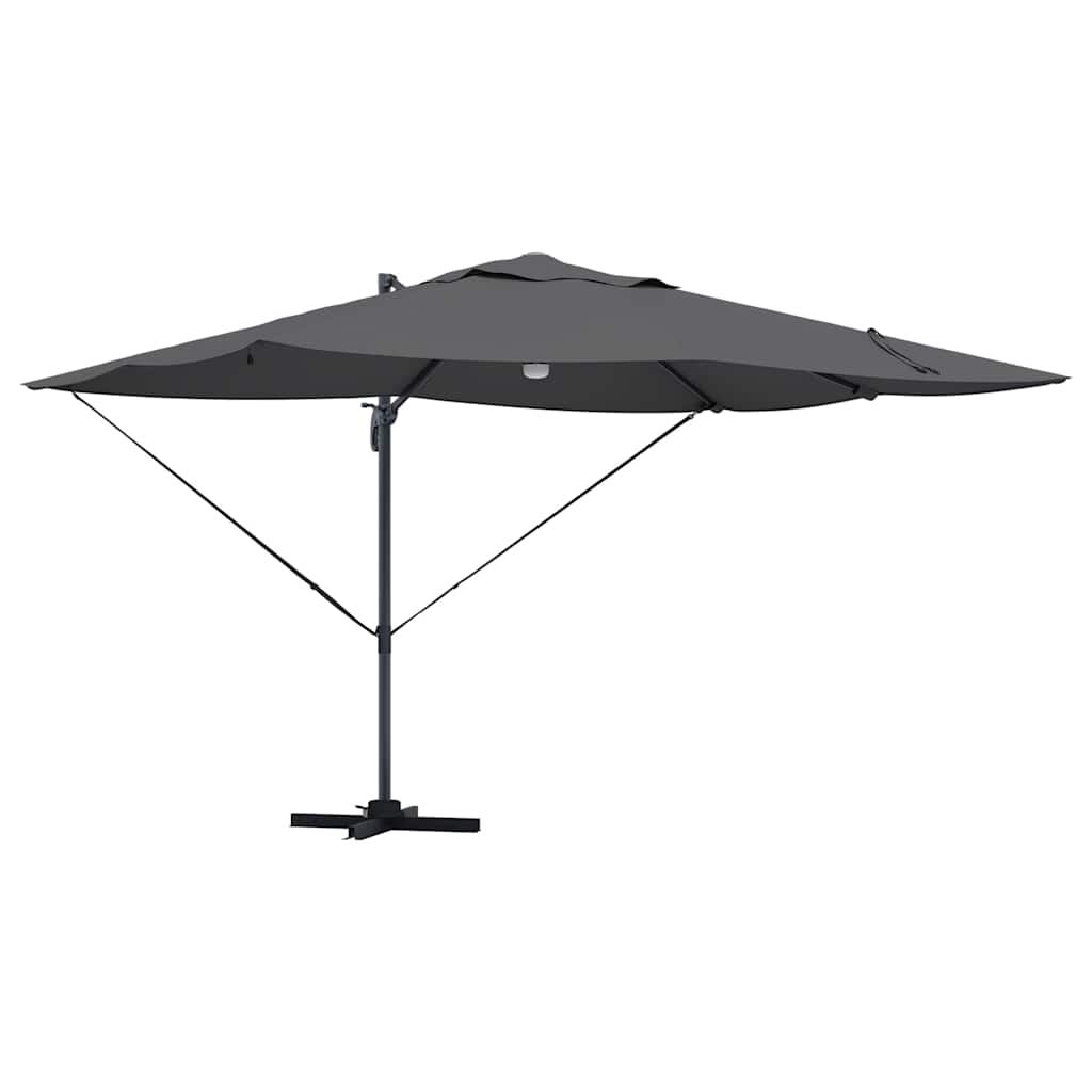 Vidaxx parasol anthracite 351 x 250 x 253 cm polyester et aluminium