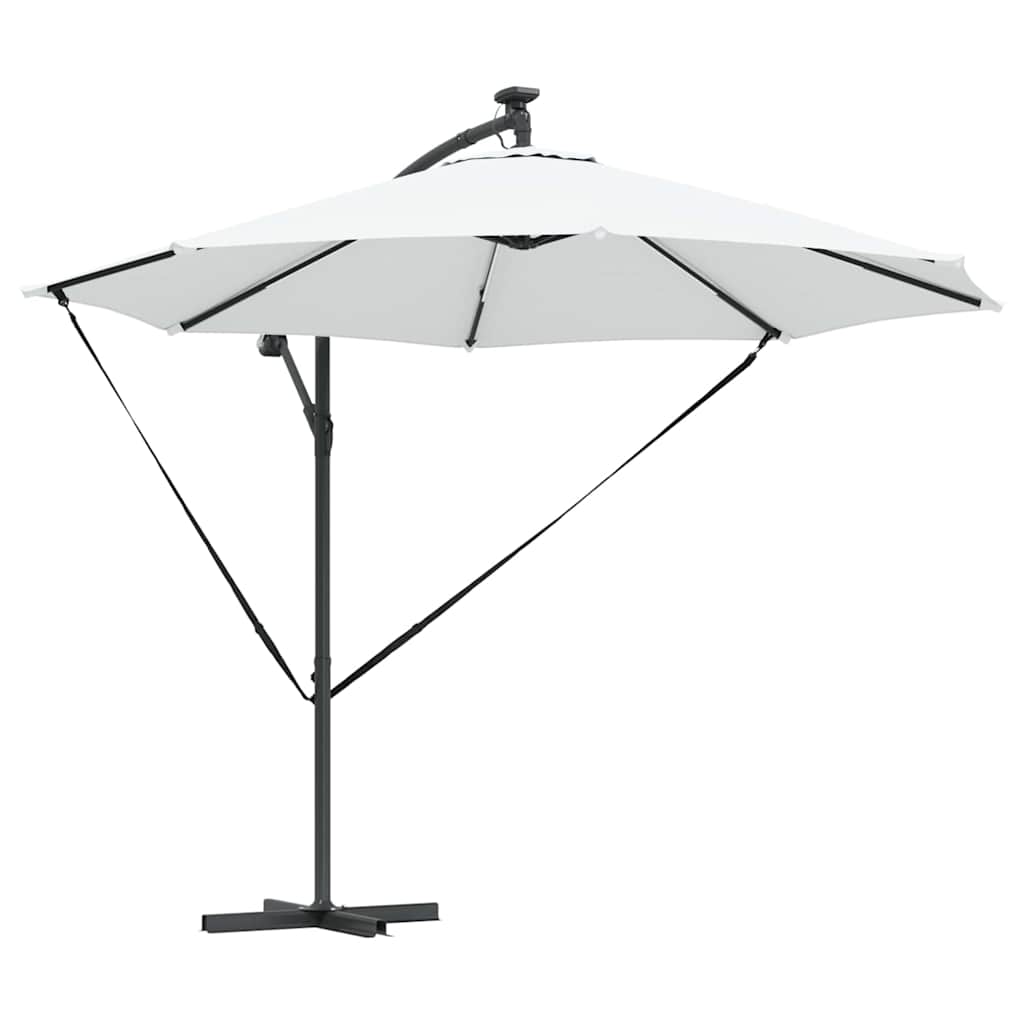 Vidaxx parasol sable 294 x 294 x 248 cm polyester et aluminium