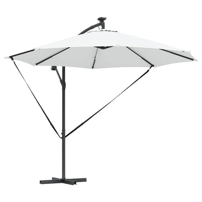Vidaxx parasol sable 294 x 294 x 248 cm polyester et aluminium
