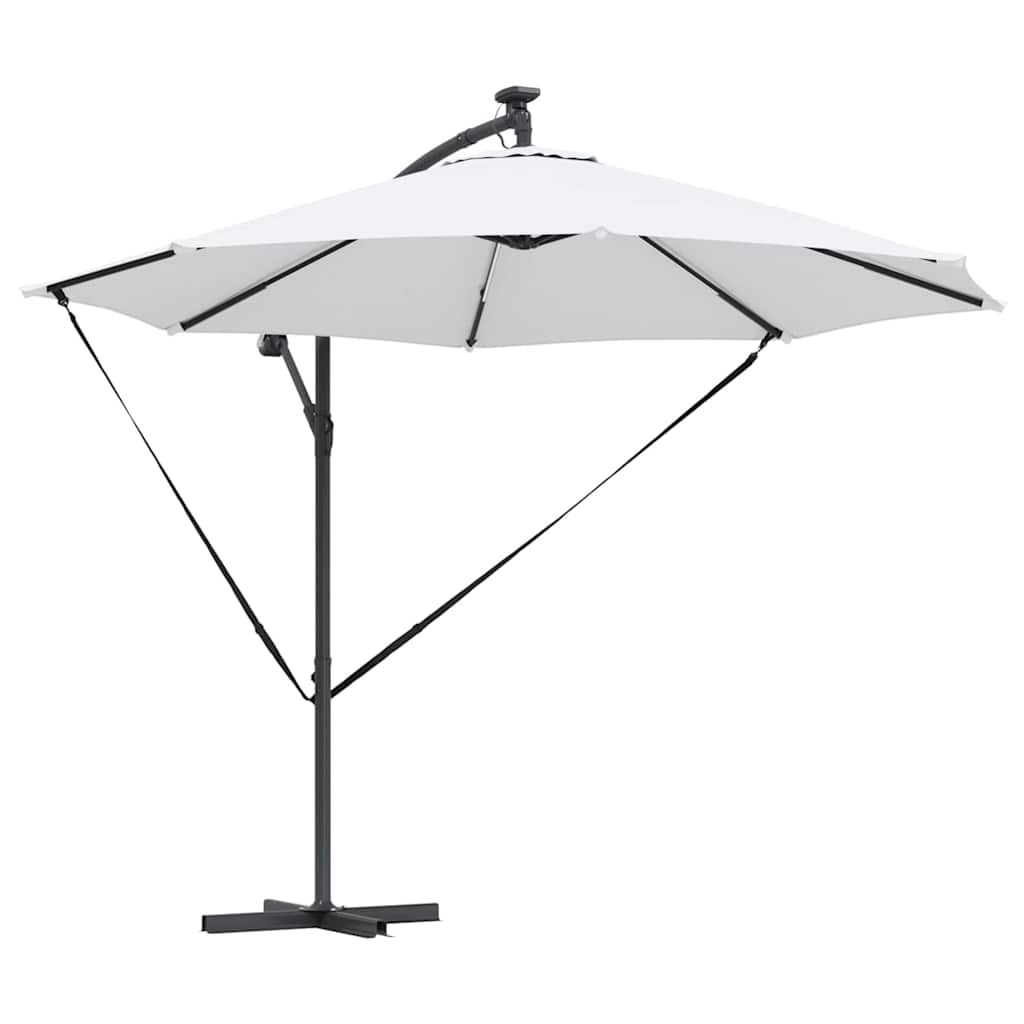 Vidaxx parasol sable 294 x 294 x 248 cm polyester et aluminium