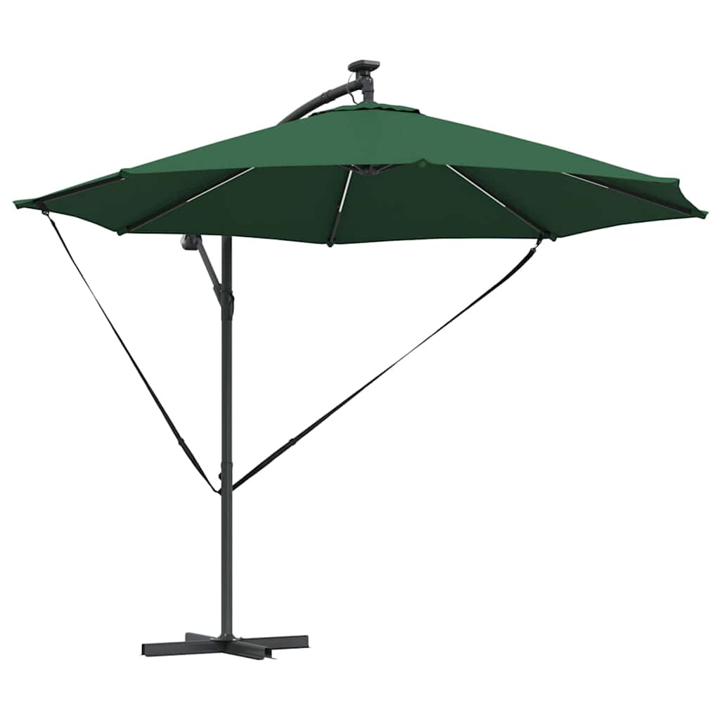 Vidaxx parasol vert 294 x 294 x 248 cm polyester et aluminium