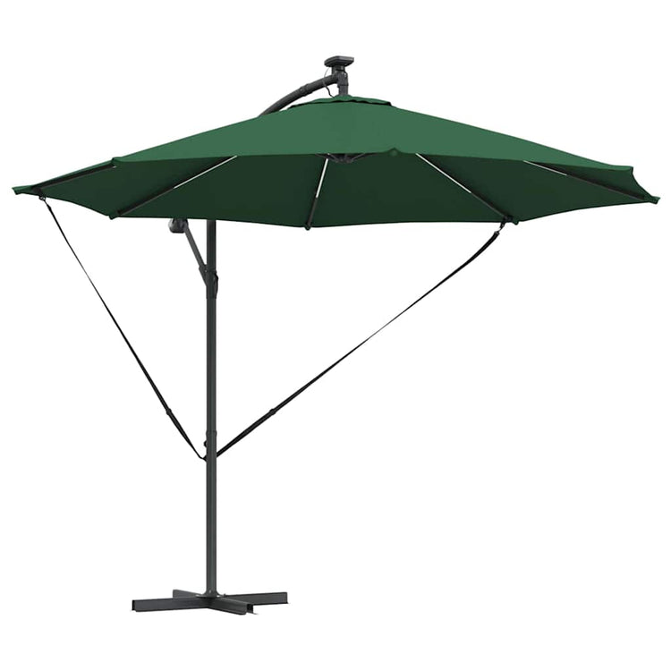 Vidaxx parasol vert 294 x 294 x 248 cm polyester et aluminium