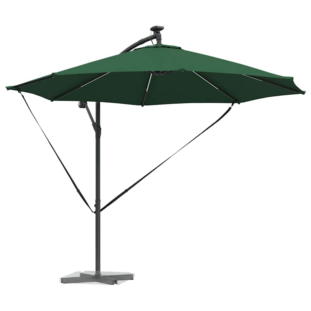 Vidaxx parasol vert 294 x 294 x 248 cm polyester et aluminium