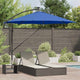 Vidaxx parasol bleu azur 294 x 294 x 248 cm polyester et aluminium