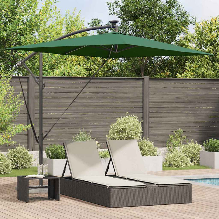 Vidaxx parasol vert 294 x 200 x 270 cm polyester et aluminium