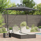 Vidaxx parasol anthracite 294 x 200 x 270 cm polyester et aluminium