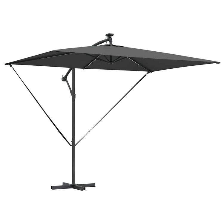 Vidaxx parasol anthracite 294 x 200 x 270 cm polyester et aluminium