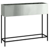 VidaXL jardinière surélevée argent 100 x 26 x 82 cm