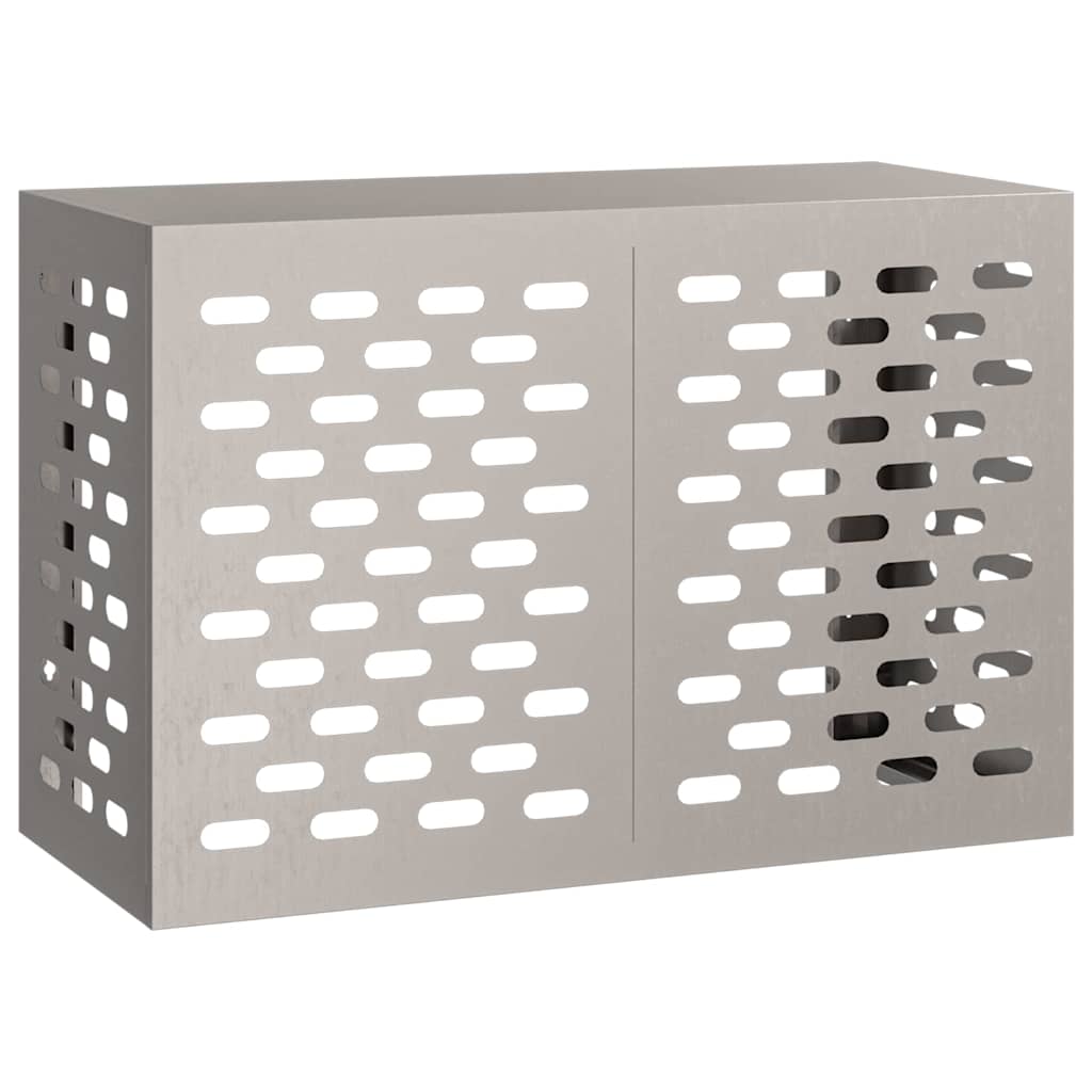 Vidaxl cache climatiseur rouillé 90 x 40 x 60 cm acier corten