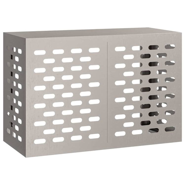 Vidaxl cache climatiseur rouillé 90 x 40 x 60 cm acier corten