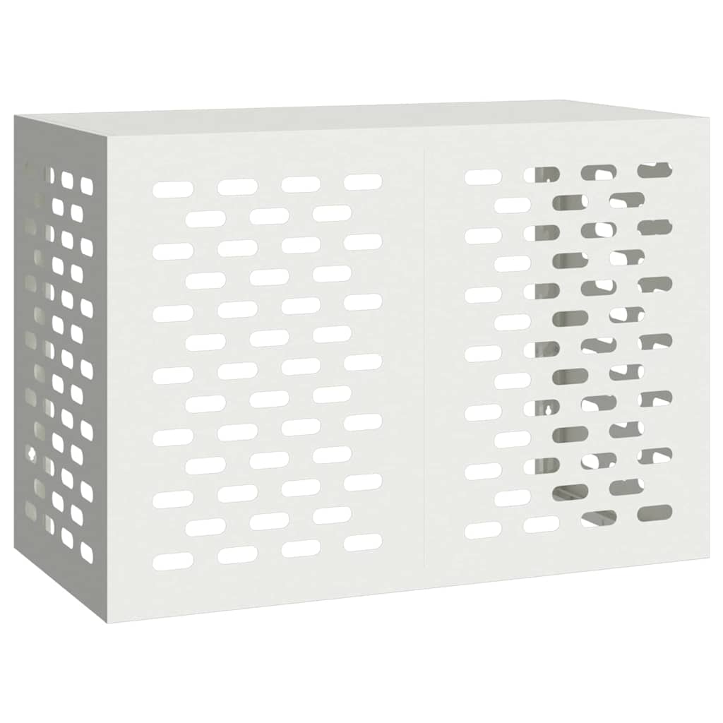 Vidaxx couvercle de climatiseur blanc 100 x 50 x 70 cm en acier