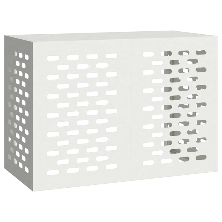 Vidaxx couvercle de climatiseur blanc 100 x 50 x 70 cm en acier