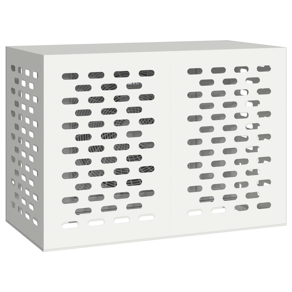 Vidaxx couvercle de climatiseur blanc 100 x 50 x 70 cm en acier