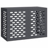 Vidaxl housse de climatiseur anthracite 100 x 50 x 70 cm acier