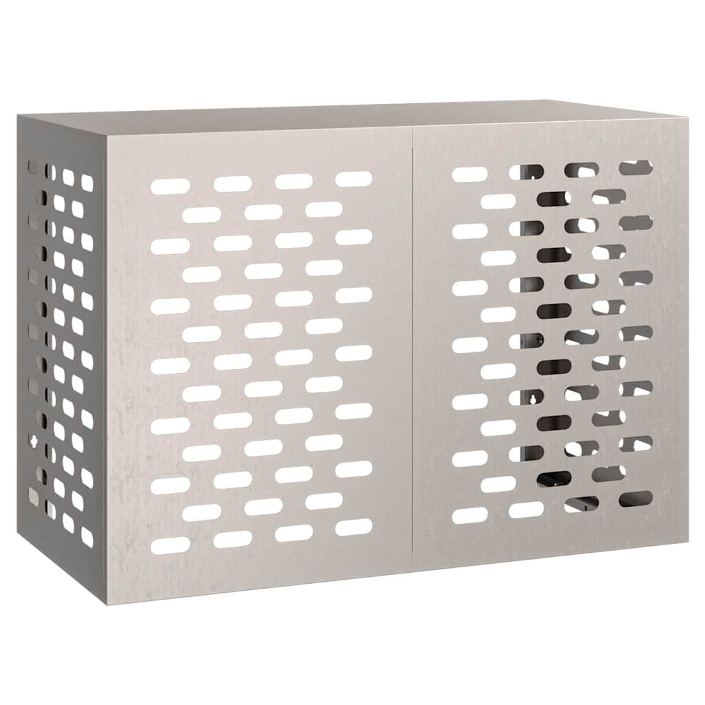 Vidaxxl couvercle de climatiseur rouillé 100 x 50 x 70 cm acier corten