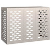 Vidaxxl couvercle de climatiseur rouillé 110 x 50 x 80 cm acier corten