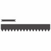 Vidaxl bordure de jardin 30 pcs noir 100 x 0,05 x 20 cm acier laminé à froid