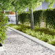 Vidaxl bordure de jardin 20 pcs blanc 100 x 0,05 x 20 cm acier laminé à froid