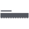 Vidaxl bordure de jardin 30 pcs anthracite 100 x 0,05 x 20 cm acier laminé à froid