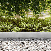 Vidaxl bordure de jardin 10 pcs argent 100 x 0,05 x 20 cm acier galvanisé - afbeelding 3