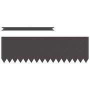 Vidaxl bordure de jardin 20 pcs noir 100 x 0,05 x 20 cm acier laminé à froid - afbeelding 2