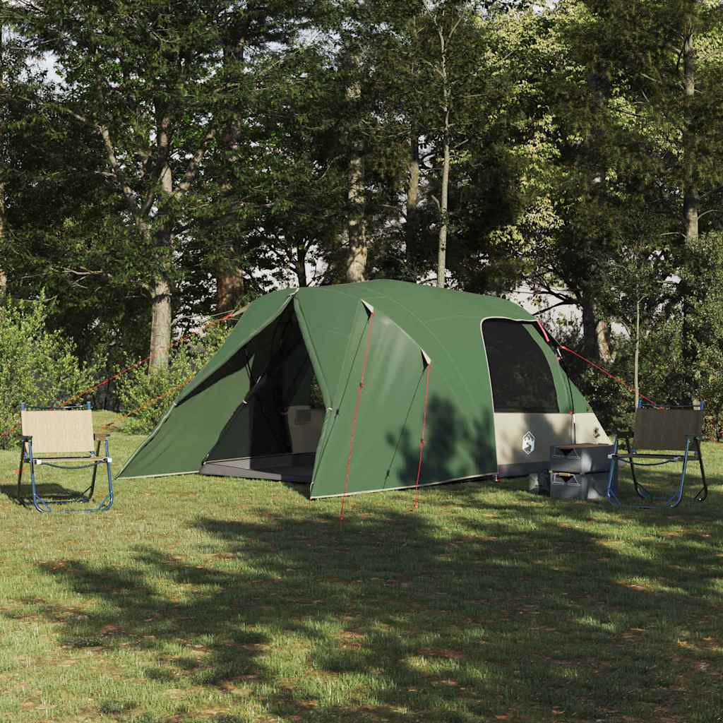 Tente dôme Vidaxx avec housse de pluie amovible vert 455 x 252 x 178 cm