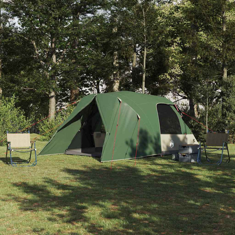 Tente dôme Vidaxx avec housse de pluie amovible vert 455 x 252 x 178 cm