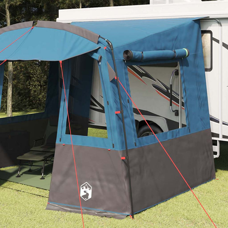 Tente hayon Vidaxx pour caravane avec toit bleu 352 x 250 x 240 cm