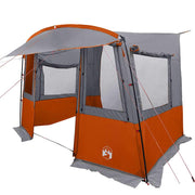 Tente hayon Vidaxx pour caravane gris et orange 352 x 250 x 240 cm - afbeelding 2