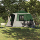 Tente maison Vidaxx avec toit avec rangements vert et blanc 405 x 405 x 273 cm