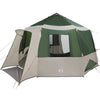 Tente maison Vidaxx avec toit avec rangements vert et blanc 405 x 405 x 273 cm
