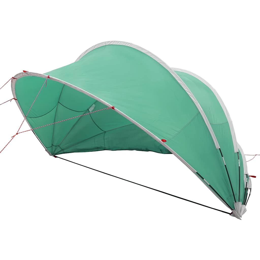Dôme de piscine Vidaxl bleu 405 x 405 x 192 cm polyester 185t avec revêtement PU
