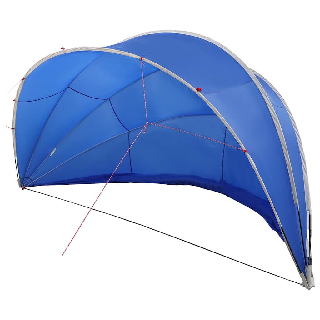 Dôme de piscine Vidaxl vert 546 x 516 x 250 cm 185t polyester avec revêtement PU