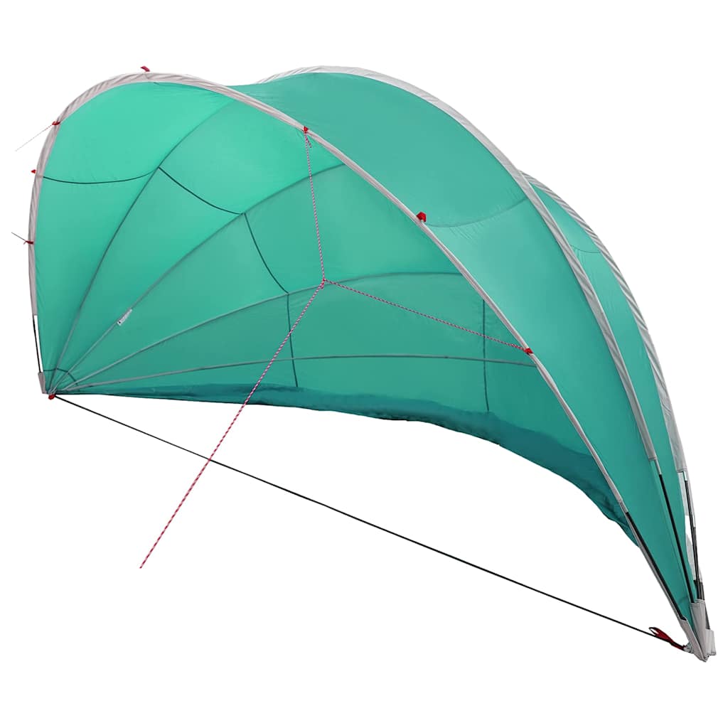 Dôme de piscine Vidaxl bleu 592 x 590 x 275 cm polyester 185t avec revêtement PU