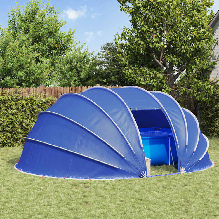 Vidaxx tente de piscine dôme vert 538 x 440 x 204 cm