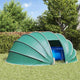 VidaXL tente de piscine dôme bleu 538 x 440 x 204 cm