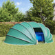 VidaXL tente de piscine dôme bleu 538 x 440 x 204 cm