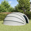 Vidaxx tente de piscine dôme gris 538 x 440 x 204 cm