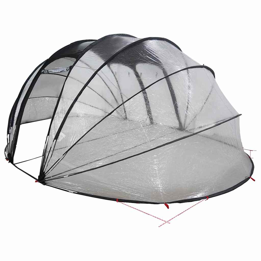 Vidaxx tente de piscine dôme transparent 538 x 440 x 204 cm PVC