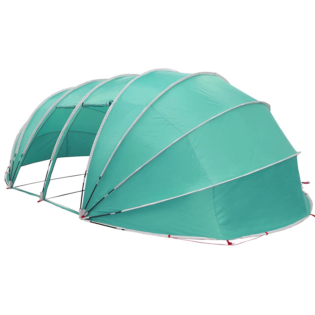 VidaXL tente de piscine dôme bleu 640 x 432 x 205 cm