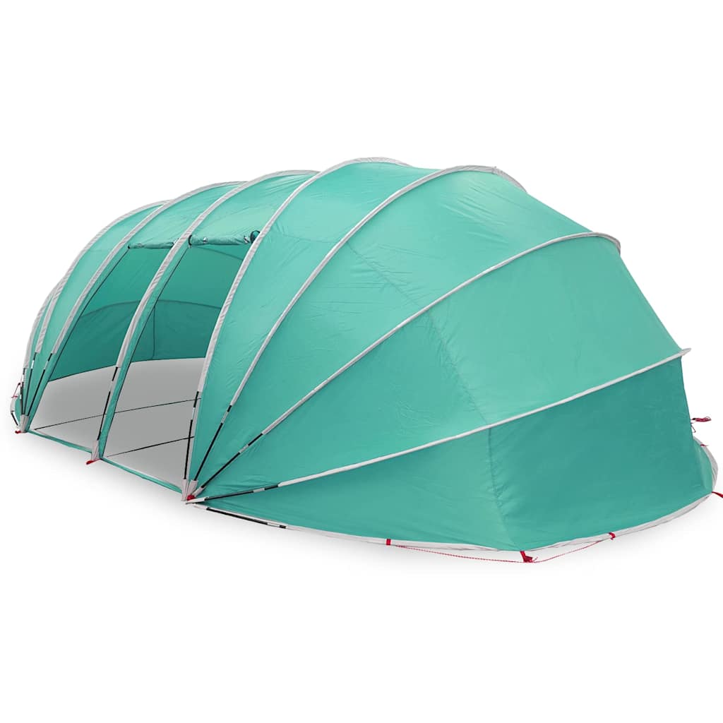 VidaXL tente de piscine dôme bleu 640 x 432 x 205 cm