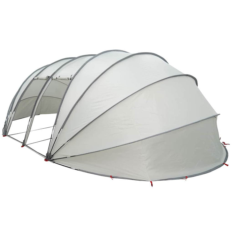 Vidaxx tente de piscine dôme gris 640 x 432 x 205 cm