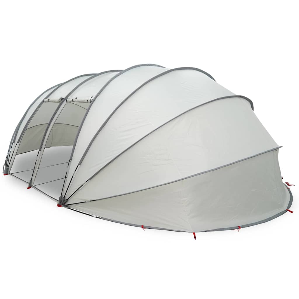 Vidaxx tente de piscine dôme gris 640 x 432 x 205 cm