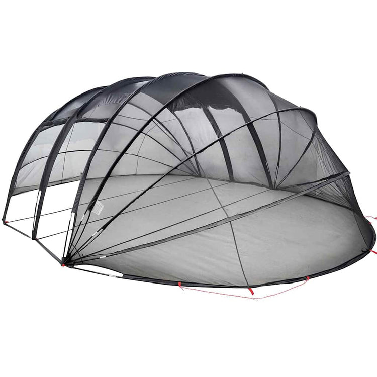 VidaXL tente de piscine dôme transparent 640 x 432 x 205 cm