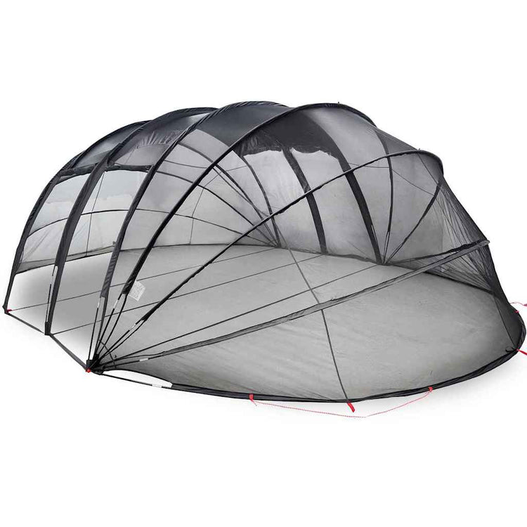 VidaXL tente de piscine dôme transparent 640 x 432 x 205 cm