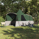 Tente tipi Vidaxl avec toit avec rangement vert 720 x 465 x 295 cm