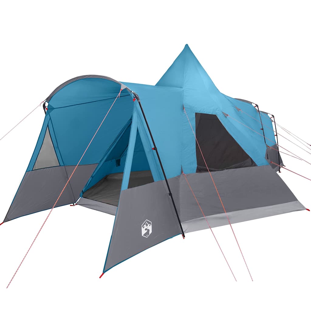 Tente tipi Vidaxl avec toit avec rangement bleu 720 x 465 x 295 cm