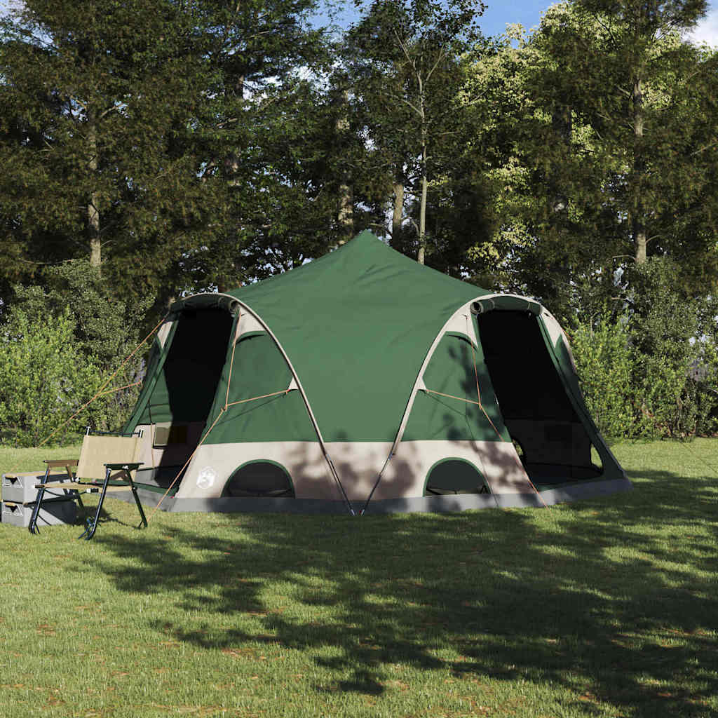 Tente dôme Vidaxx avec toit avec rangement vert 505 x 450 x 248 cm