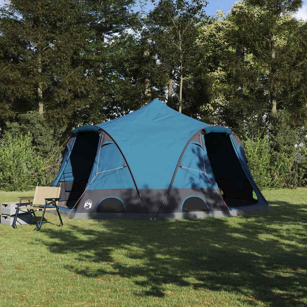 Tente dôme Vidaxx avec toit avec rangement bleu 505 x 450 x 248 cm