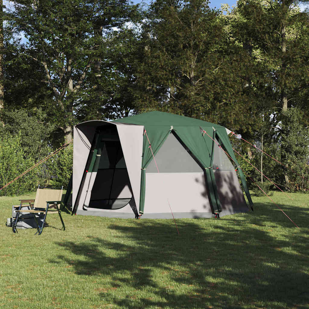 Tente maison Vidaxx avec toit avec rangement vert 425 x 396 x 222 cm